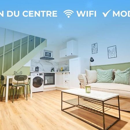 Nouveaute ! Lille T3 Avec Decor Moderne, Wifi Kültér fotó